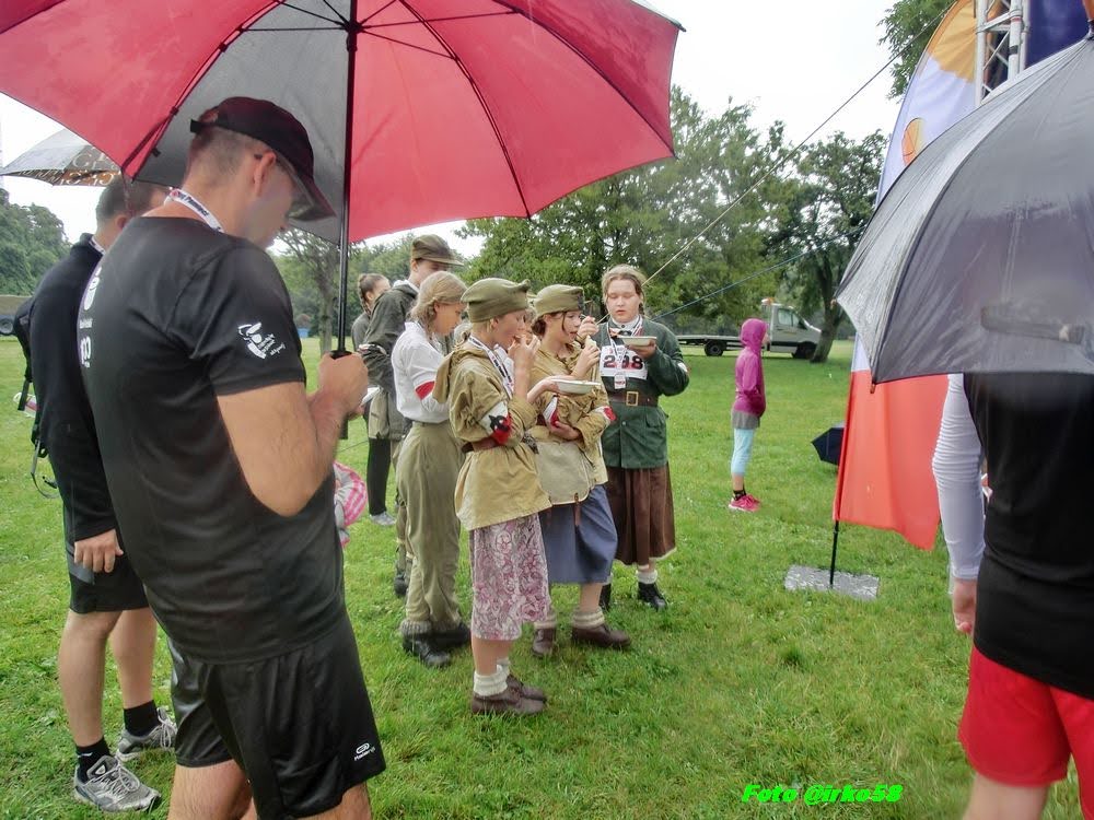 Tegoroczny Bieg Pamięci "Wola 1944" w strugach deszczu