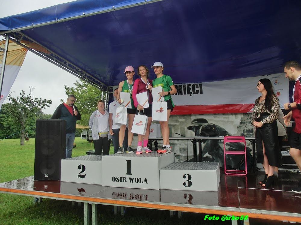 Tegoroczny Bieg Pamięci "Wola 1944" w strugach deszczu