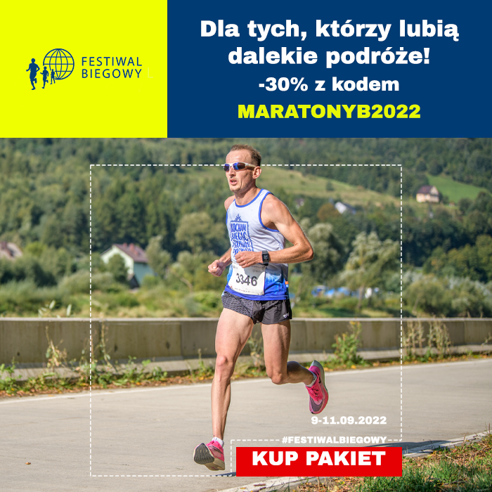 rejestrując się na Koral Maraton lub na półmaraton, zapłacisz mniej o 30 procent! Ale tylko do 24 lipca włącznie