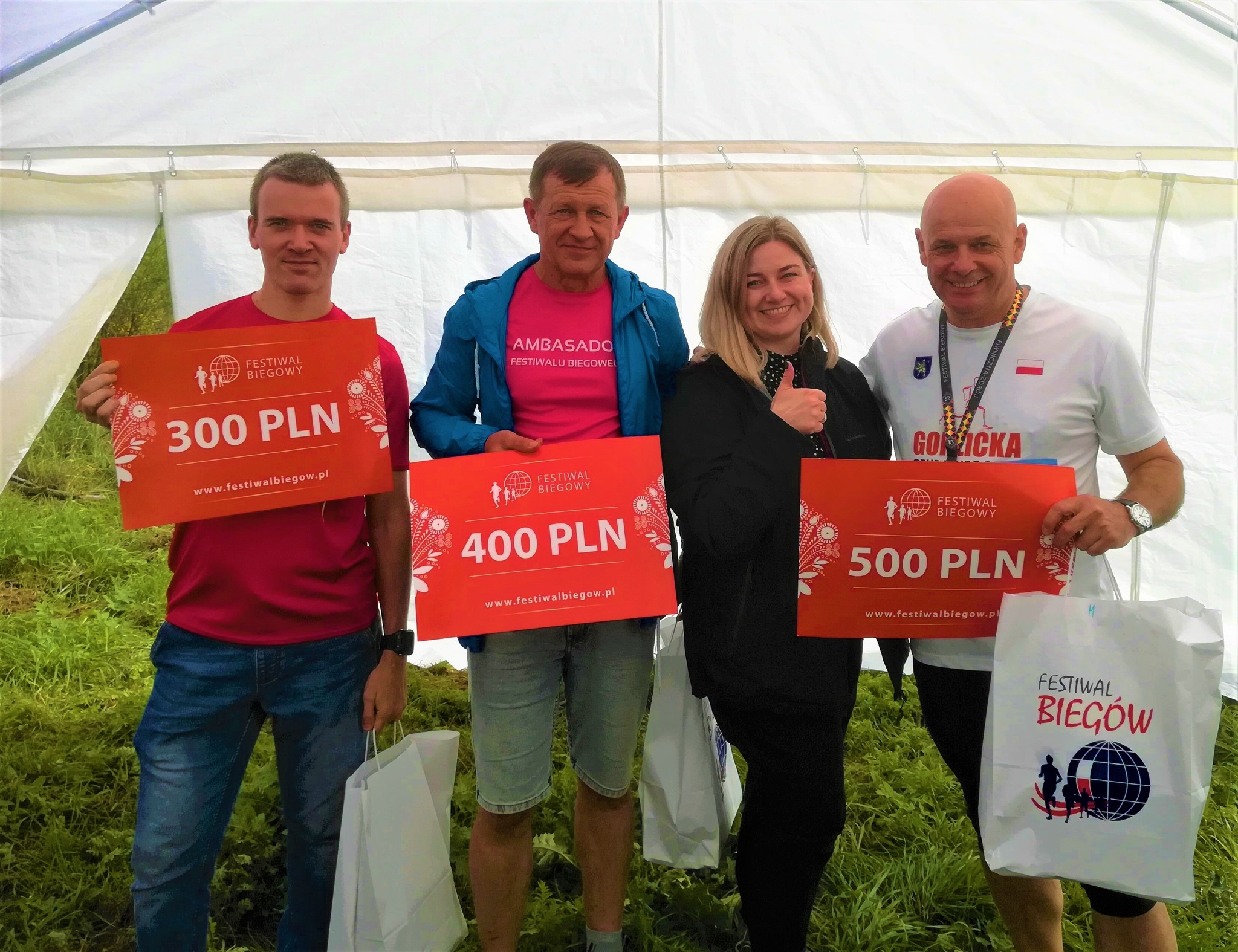 Mój Festiwal, jak co roku, połączył dwie ważne sprawy – rocznicę ślubu i bieganie