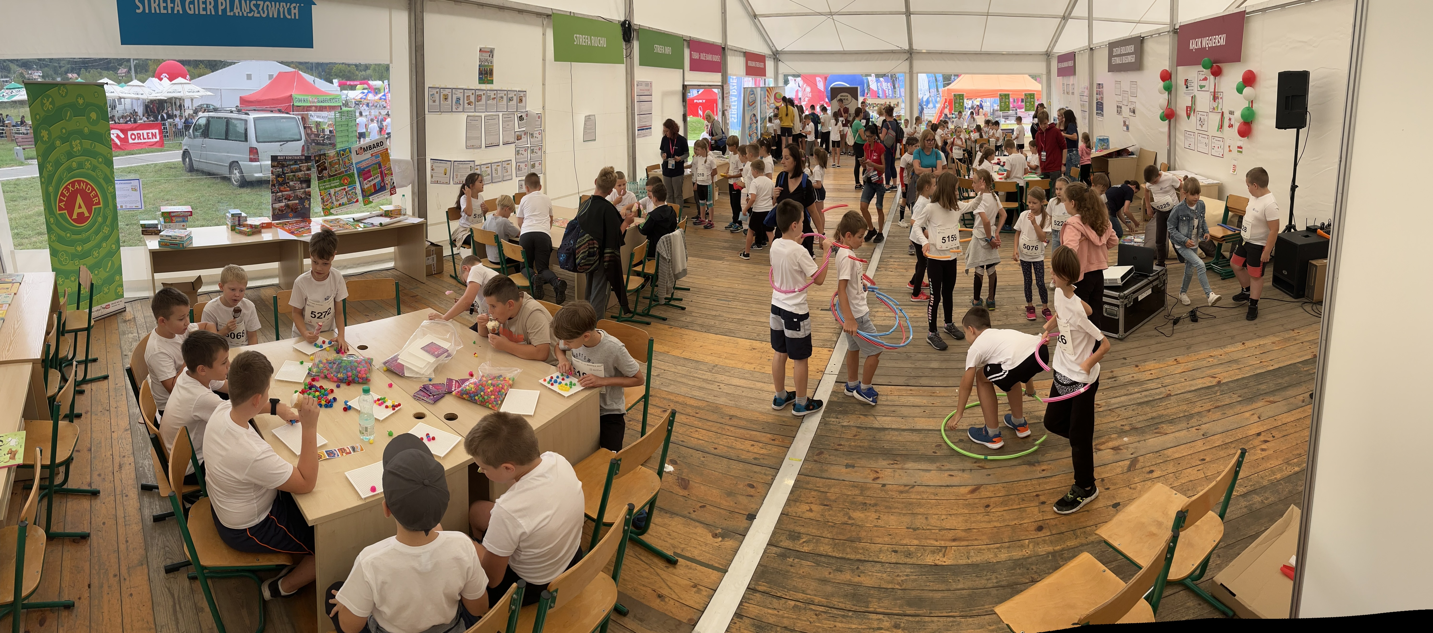 Dwa tysiące dzieci odwiedziło festiwalową Strefę Dziecka Dwa tysiące dzieci odwiedziło festiwalową Strefę Dziecka