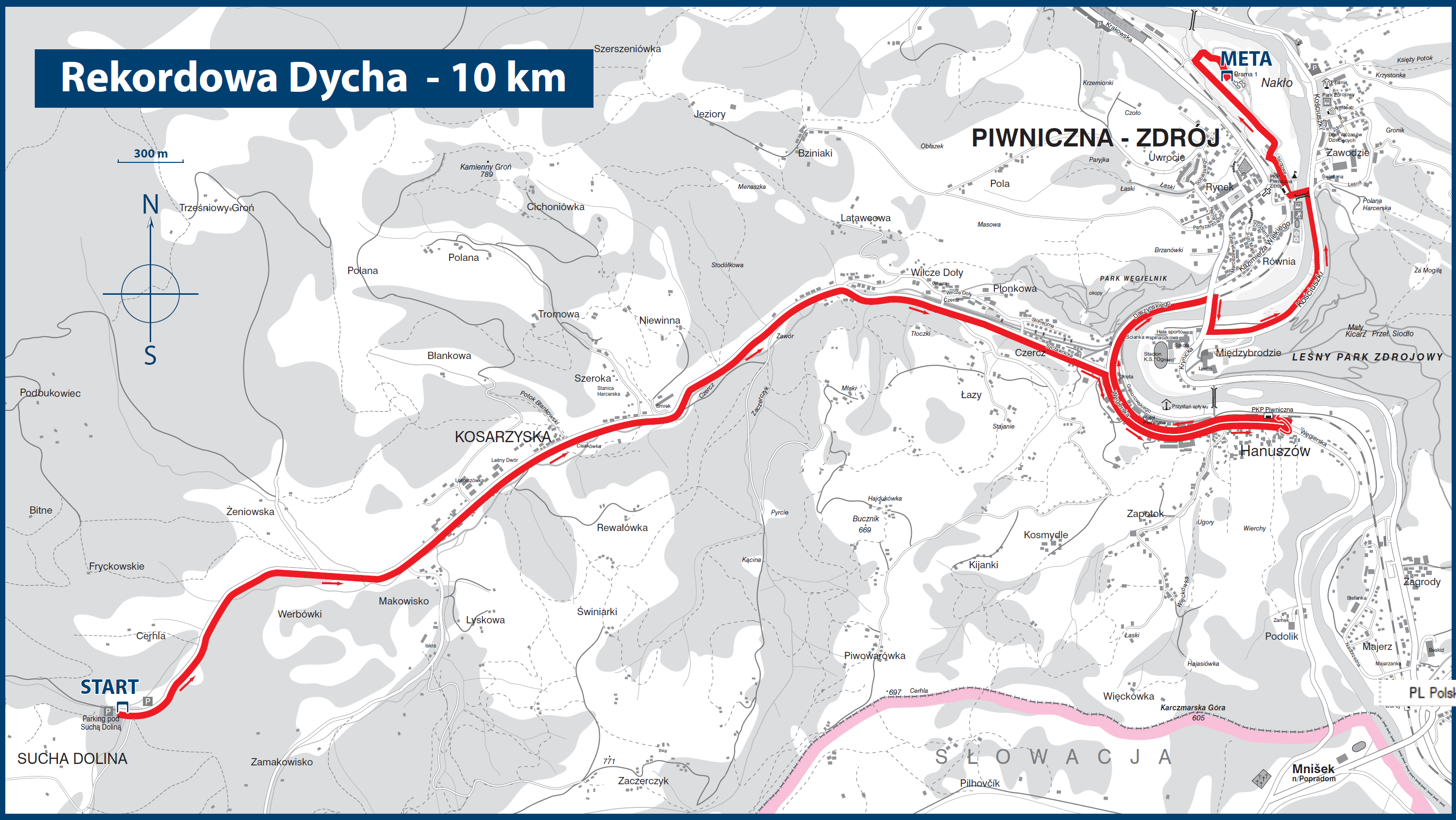 Rekordowa Dycha - mamy już profil i mapkę trasy Rekordowa Dycha - mamy już profil i mapkę trasy