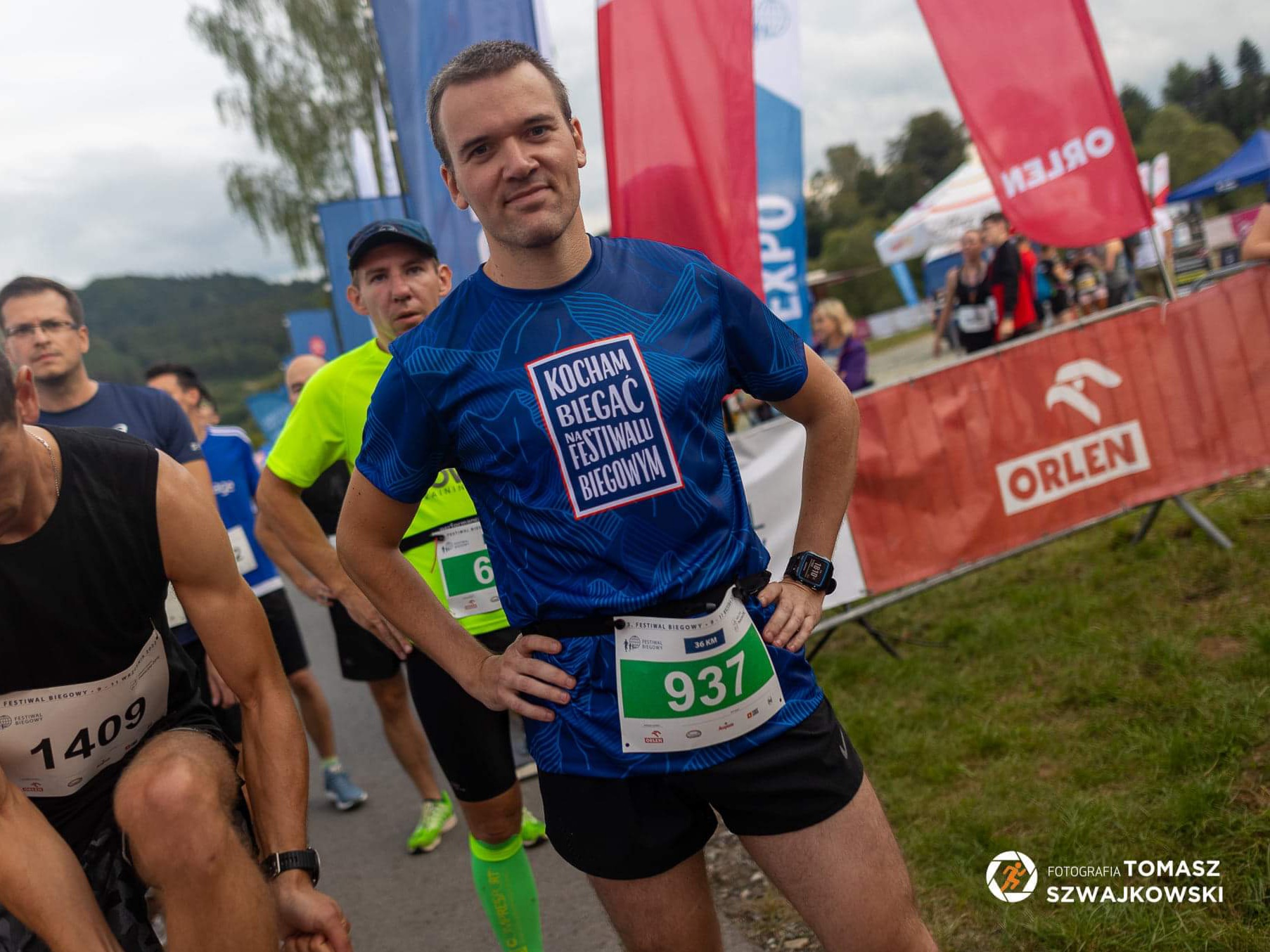 Wiktor Wołkow na 13. Festiwalu Biegowym