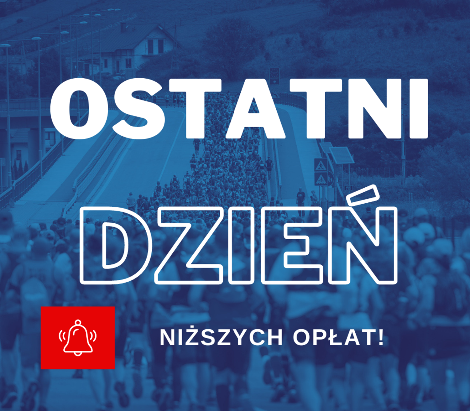 UWAGA! Ostatni dzień najniższych cen! Opłać starty teraz, nim będzie drożej