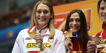 Kamila Lićwinko ze złotym medalem / Fot. Fotobank.pl Ergoarena