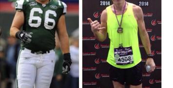 Alan Faneca - przemiana futbolisty w maratończyka / Fot. Twitter