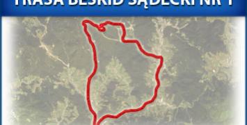 trasa w Beskidzie Sądeckim