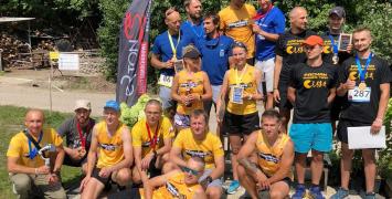 Bieg Szlak Trafi przez wioski, wawązy,  pola, łąki, ścierniska...