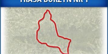 Trasa biegowa na terenie Pasma Brzanki