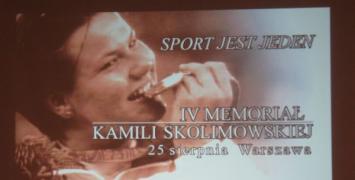 IV Memoriał im. Kamili Skolimowskiej