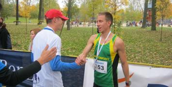 Bartosz Olszewski i Marcin Lewandowski na mecie 