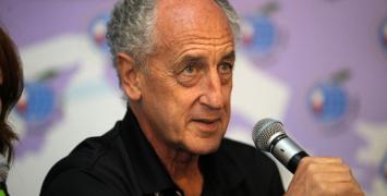 Paco Borao, prezes AIMS  na Festiwalu Biegowym w 2011 r.