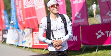 Kamil Leśniak, zwycięzca ultramaratonu 100 km