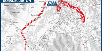 Koral Maraton - królewski dystans ze startem w królewskim mieście [MAPA]