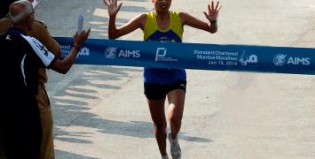 Lalita Babbar, Mumbai Marathon