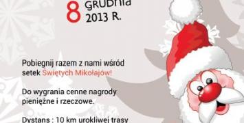 Bieg Mikołajów w Warszawie