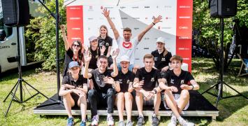 Fundacja Zdrowy Ruch i młodzi sportowcy w Warszawie na 1 Mili