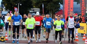 Marsz nordic-walking w Bielsku-Białej