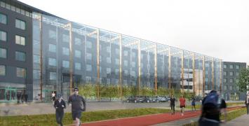 Biurowiec z własną bieżnią