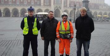 Pomiar trasy / Fot. www.zis.krakow.p