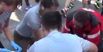 Śmierć na mecie Biegnij Warszawo