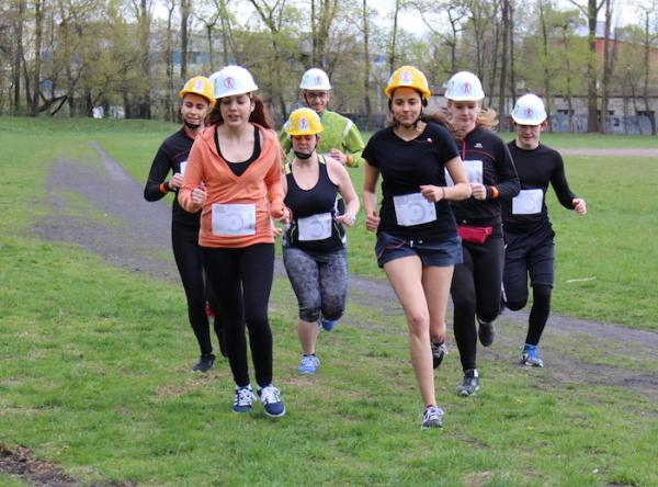 Bieg w Kasku w Warszawie (17.4.2015)