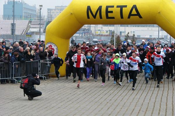 Bieg Tropem Wilczym w Łodzi (1.3.2015)