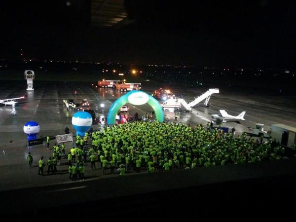 Skywayrun w Porcie Lotniczym Rzeszów-Jasionka (19.4.2015)