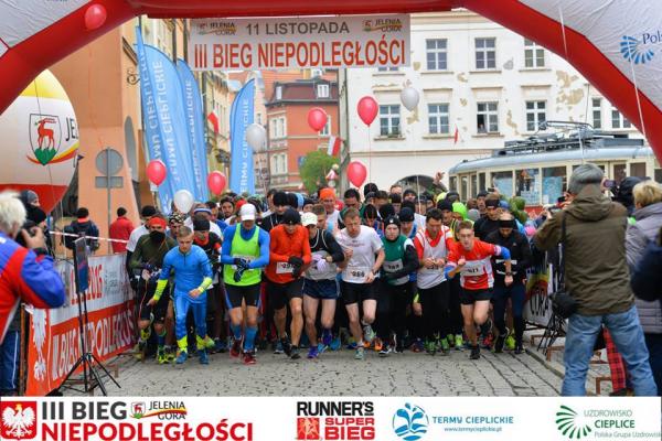 3. Bieg Niepodległości w Jeleniej Górze (11.11.2016)