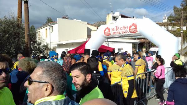 Mitsero Mine Run na Cyprze (9.2.2020)