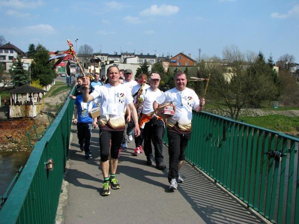 Bieg na rzecz Ziemi w Uniejowie (11.4.2015)