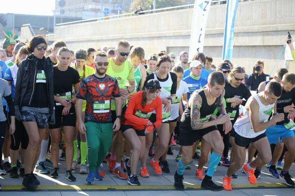 Bieg Wegański w Warszawie (1.10.2017)