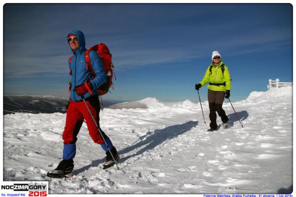 Noc-Zima-Góry 2015: Wejście na Połoninę Wetlińską (31.1.2015) Noc-Zima-Góry 2015: Wejście na Połoninę Wetlińską (31.1.2015)