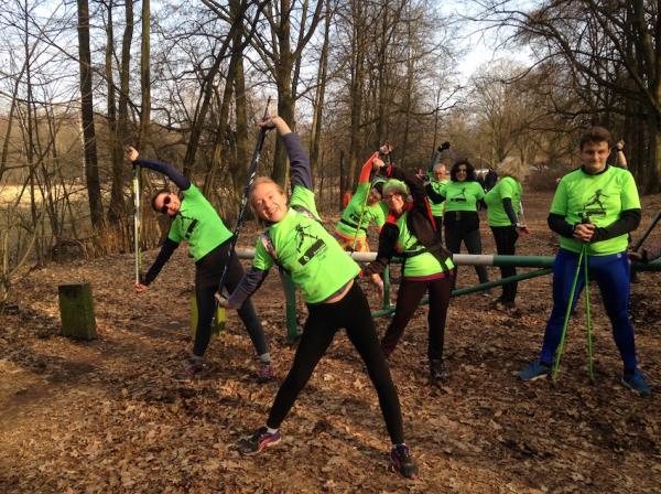 Nordic Walking na Dzień Kobiet w Warszawie (5.3.2017)