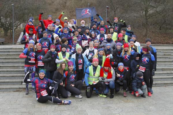 "Królowa i Król Podbiegów" w Warszawie [6.1.2020)