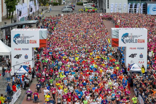 Wings for Life World Run w Poznaniu (5.5.2019)