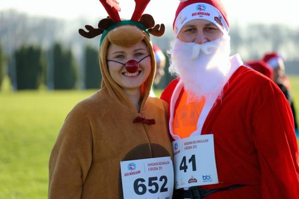 3. Bieg Mikołajów w Warszawie (6.12.2015)