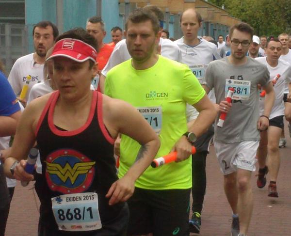 11. Accreo Ekiden w Warszawie (10.5.2015)