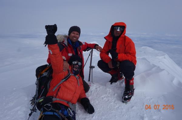 Zygmunt Berdychowski na McKinleyu (4.7.2015)