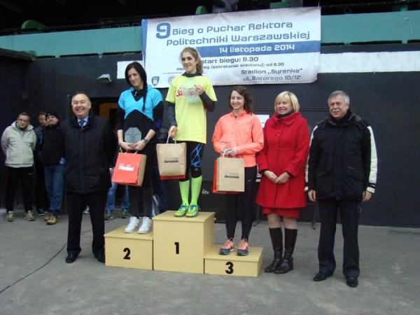 9. Bieg o Puchar Rektora Politechniki Warszawskiej (14.11.2014)