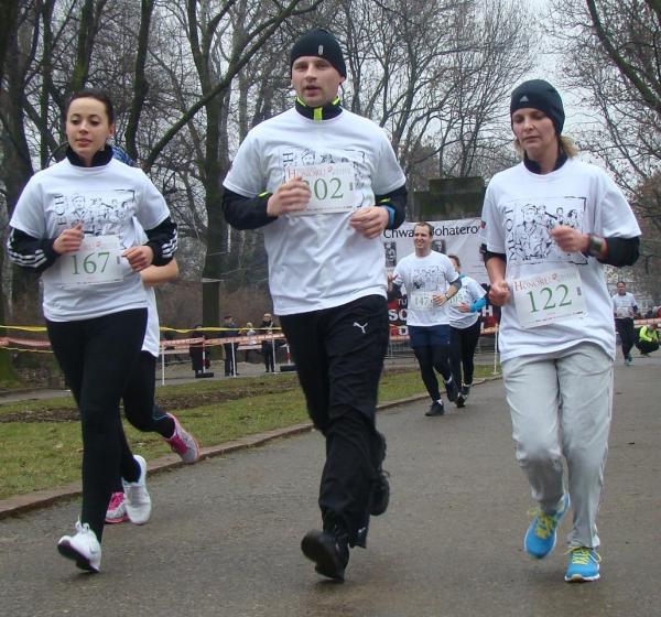 Tropem Wilczym - Bieg Ludzi Honoru w Warszawie (1.3.2014)