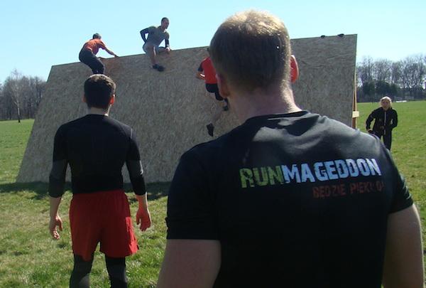 Runmageddon - trening w Warszawie (29.3.2014)