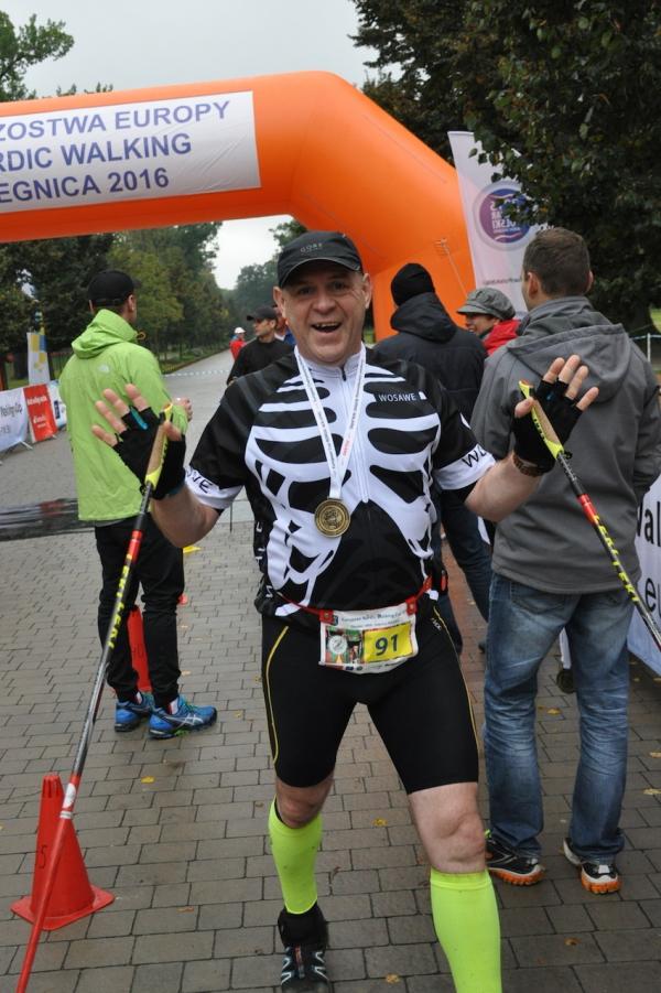 Mistrzostwa i Puchar Europy w Nordic Walking w Legnicy (8.10.2016)