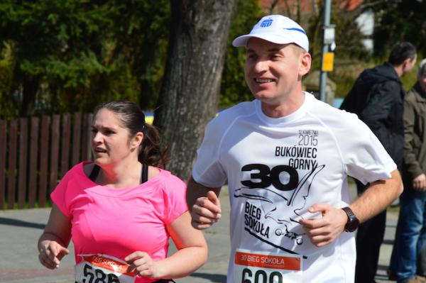 30. Bieg Sokoła w Bukówcu Górnym k.Leszna (12.4.2015)