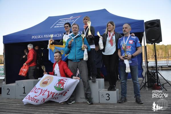 Mistrzostwa Polski Nordic Walking w Maratonie w Jastrowie (7.4.2018)