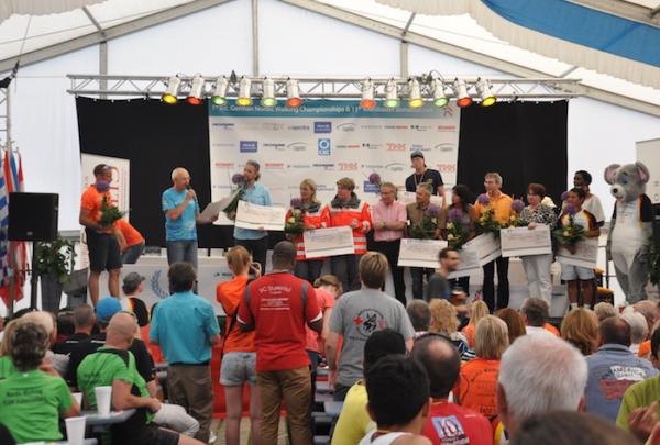 PE w Nordic Walking i Półmaraton w Roding, Niemcy (14.6.2015)