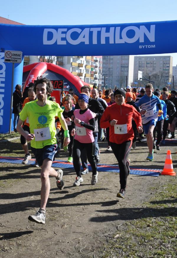 Dec-Run "Pobiegnij po Marzenia Innych" w Bytomiu (8.3.2015)
