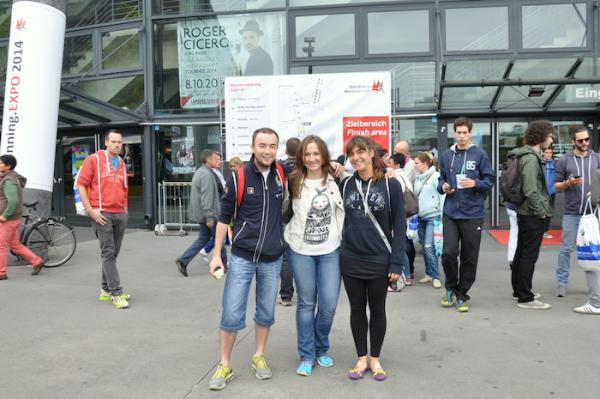 Przed maratonem w Kolonii (13.09.2014)