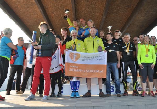 2. Mistrzostwa Polski w Maratonie Nordic Walking w Osielsku (11.4.2015)