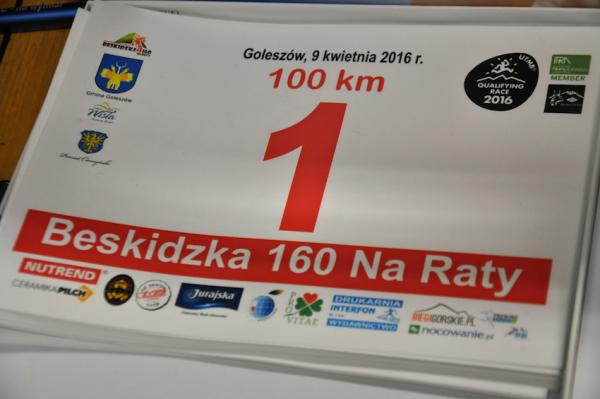 Beskidzka 160 Na Raty - Wiosna (9-10.4.2016)